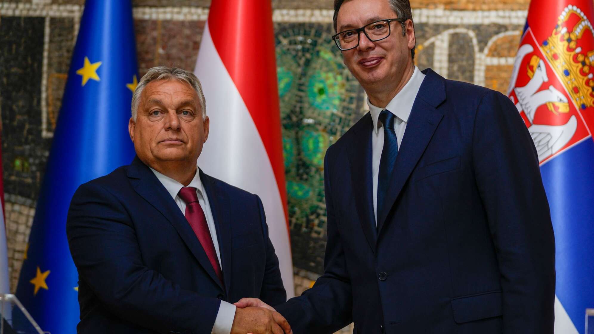 Viktor Orban und Aleksandar Vucic