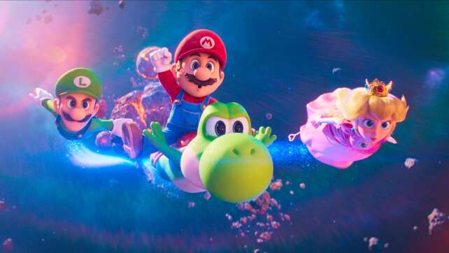 «Der Super Mario Galaxy Film» legt Blitzstart in Kinos hin