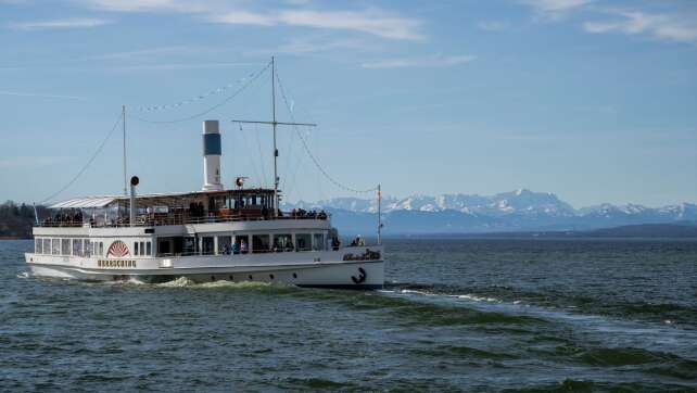 Bayerische Seenschifffahrt startet bei Kaiserwetter