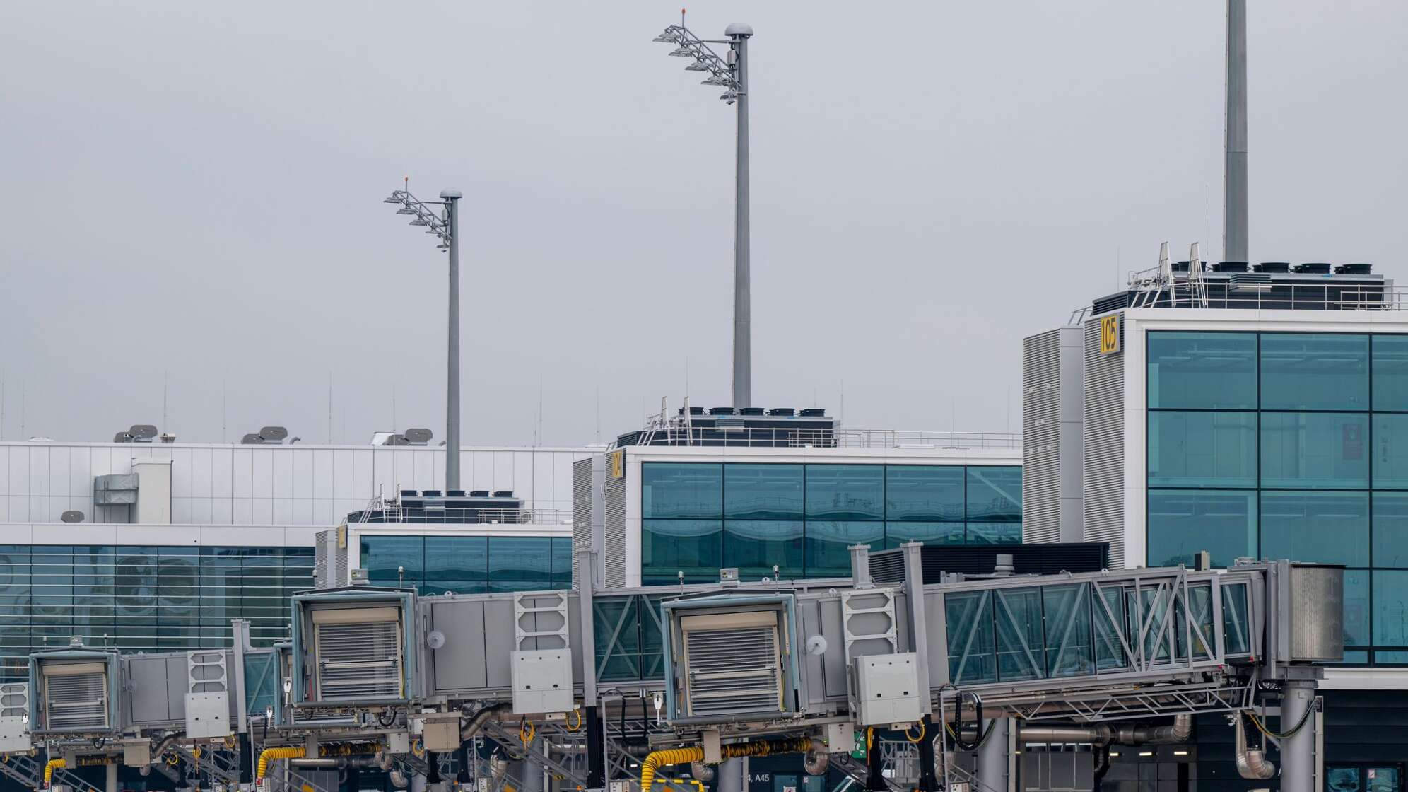 Eröffnung Erweiterungsbau am Münchner Flughafen