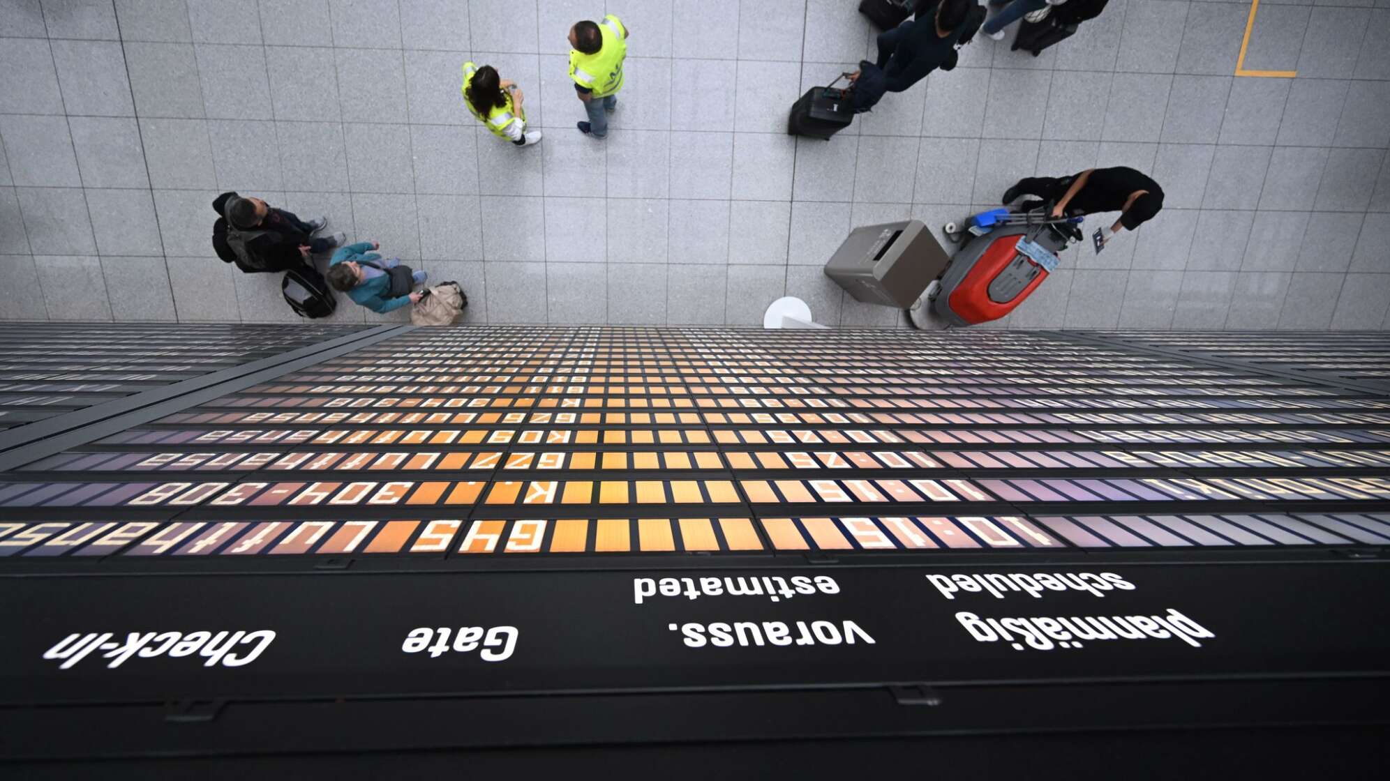 Flughafen München - Fluggäste