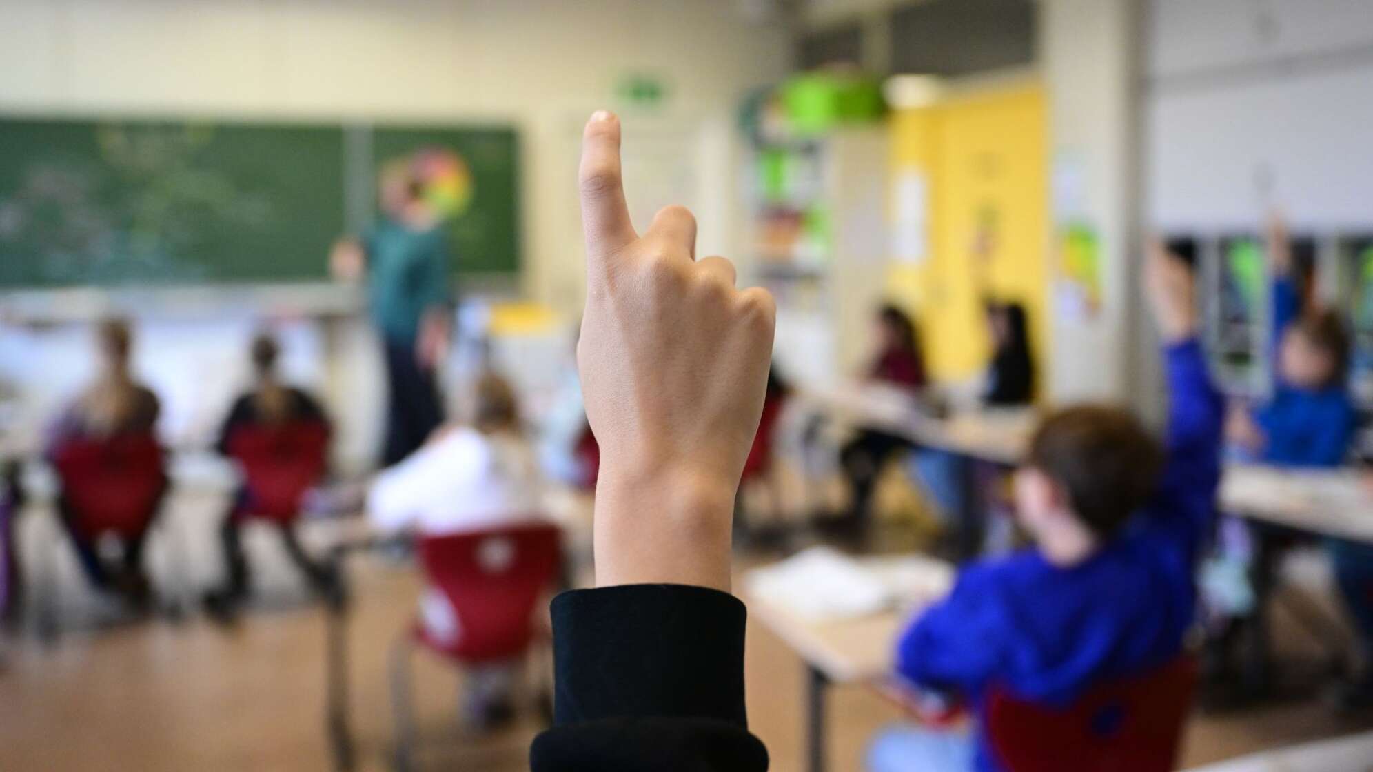 Schüler in Grundschule