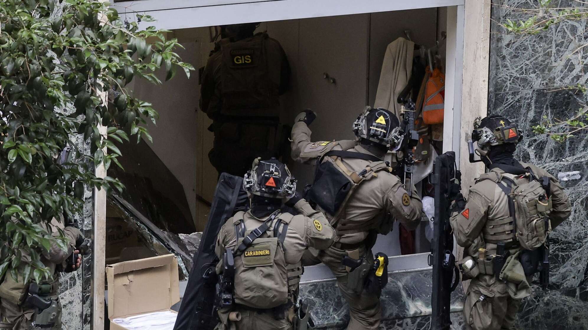 Banküberfall in Neapel