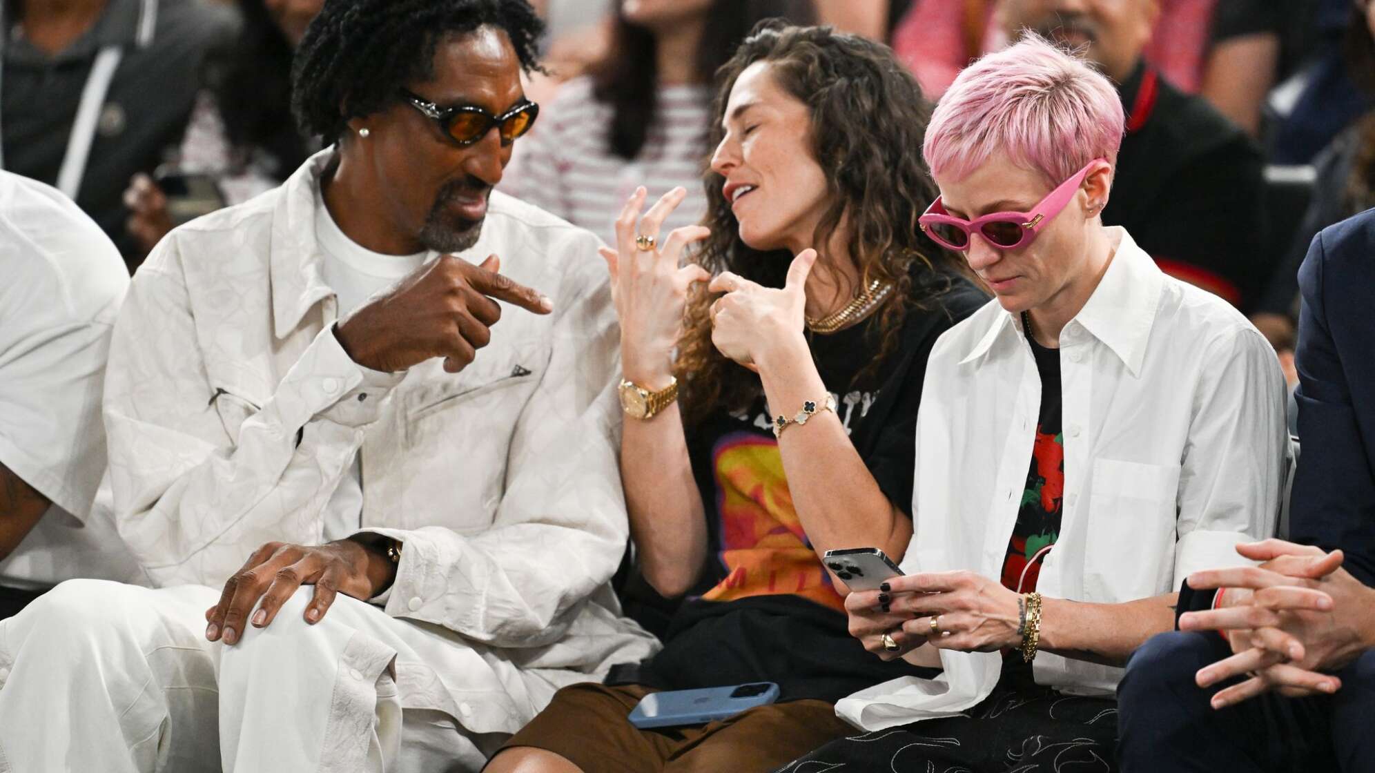 Megan Rapinoe und Sue Bird