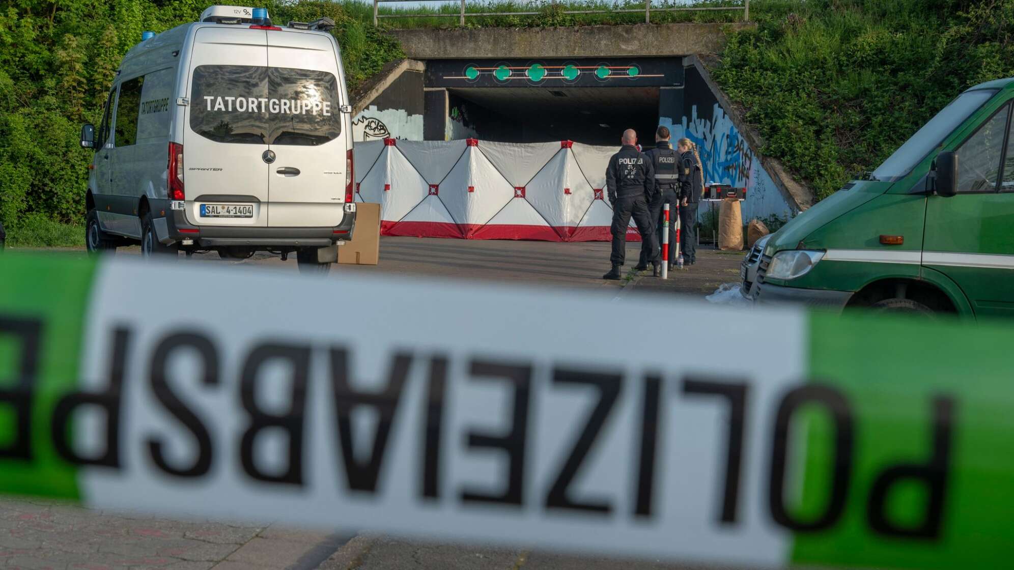 Toter und Verletzte in Unterführung in Völklingen