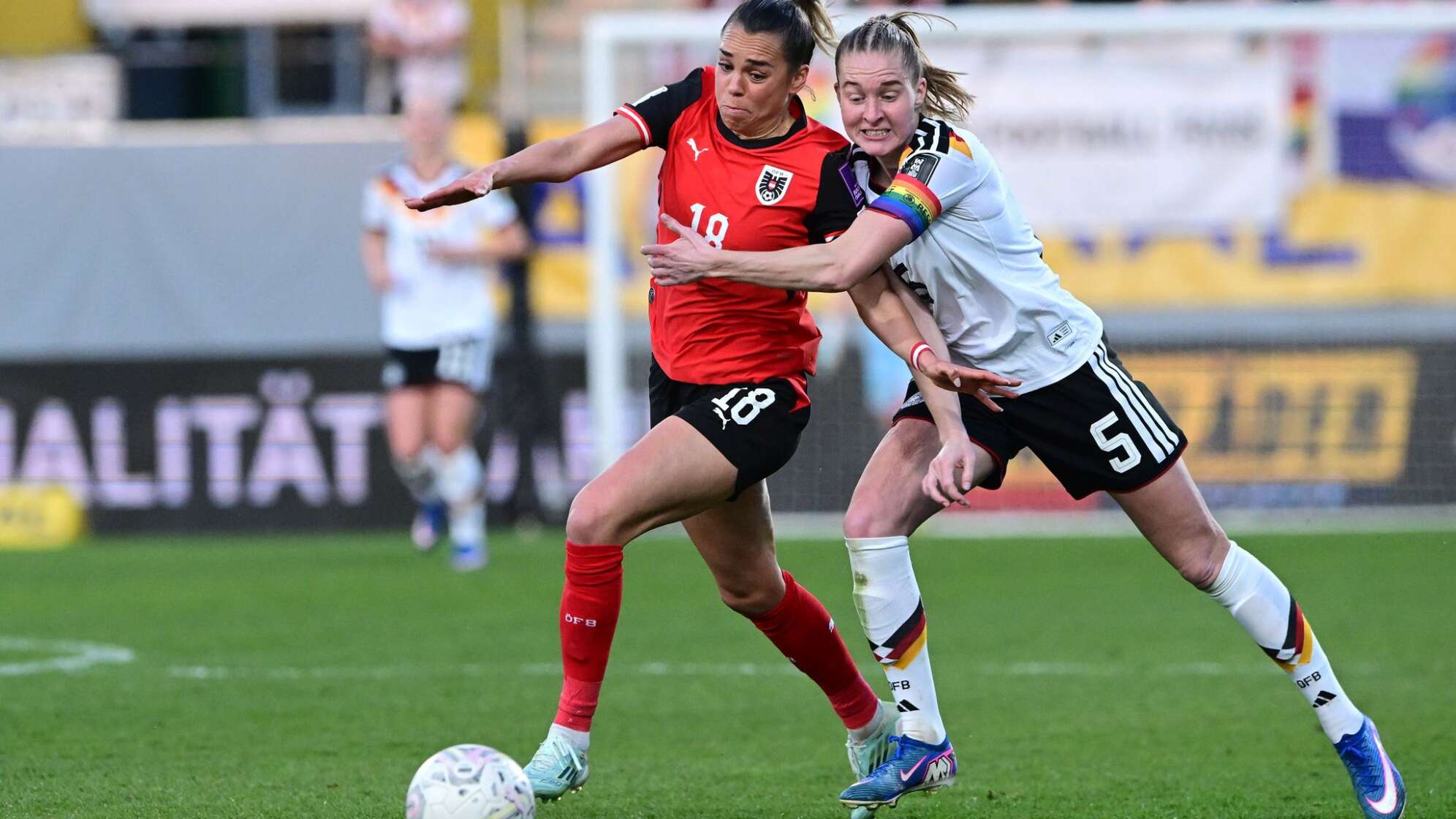 Fußball - Frauen - Österreich - Deutschland