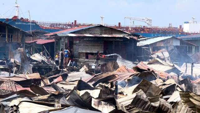 Tausende Menschen von Großbrand in Malaysia betroffen
