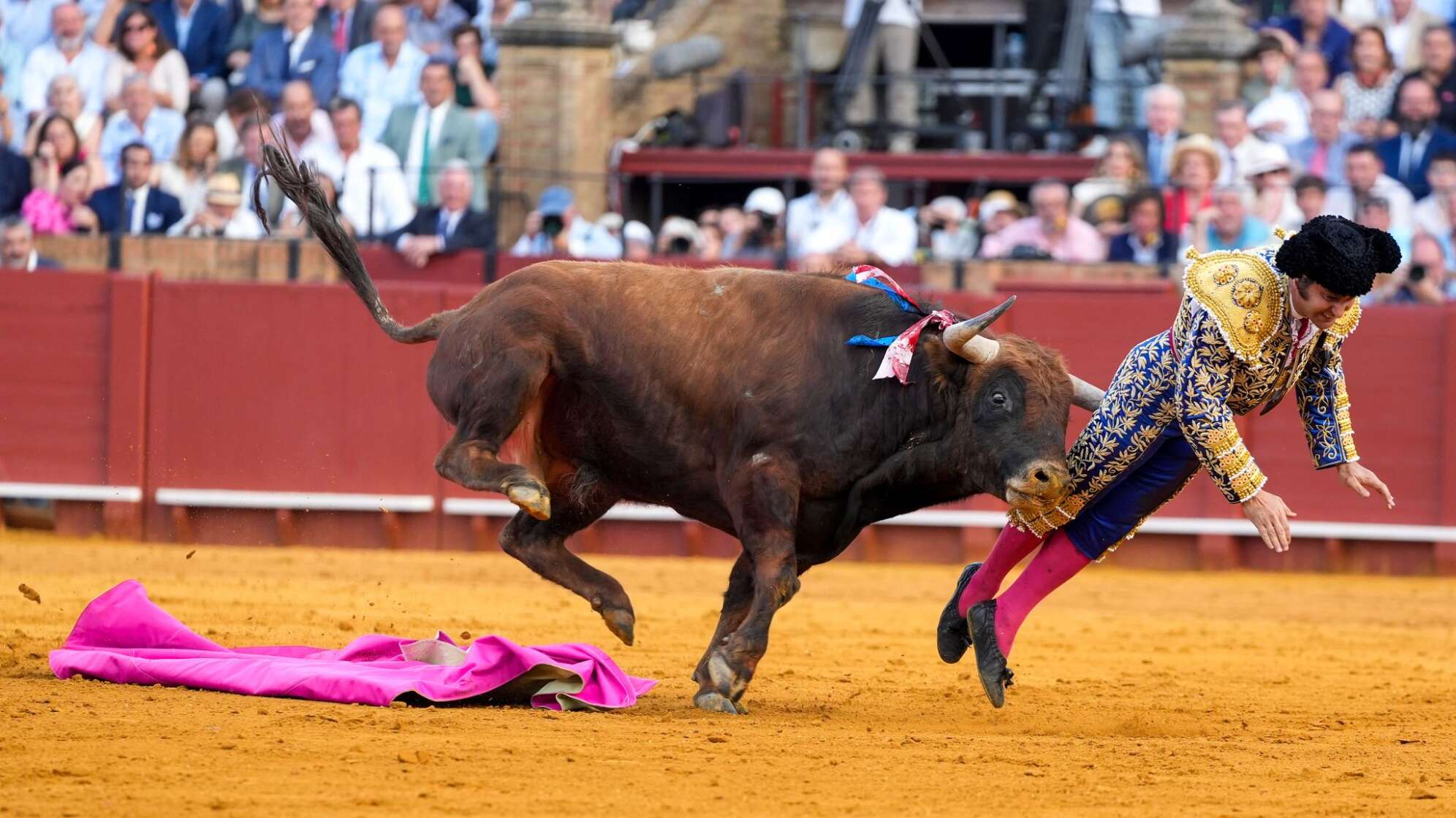 Stierkampf in der Maestranza in Sevilla