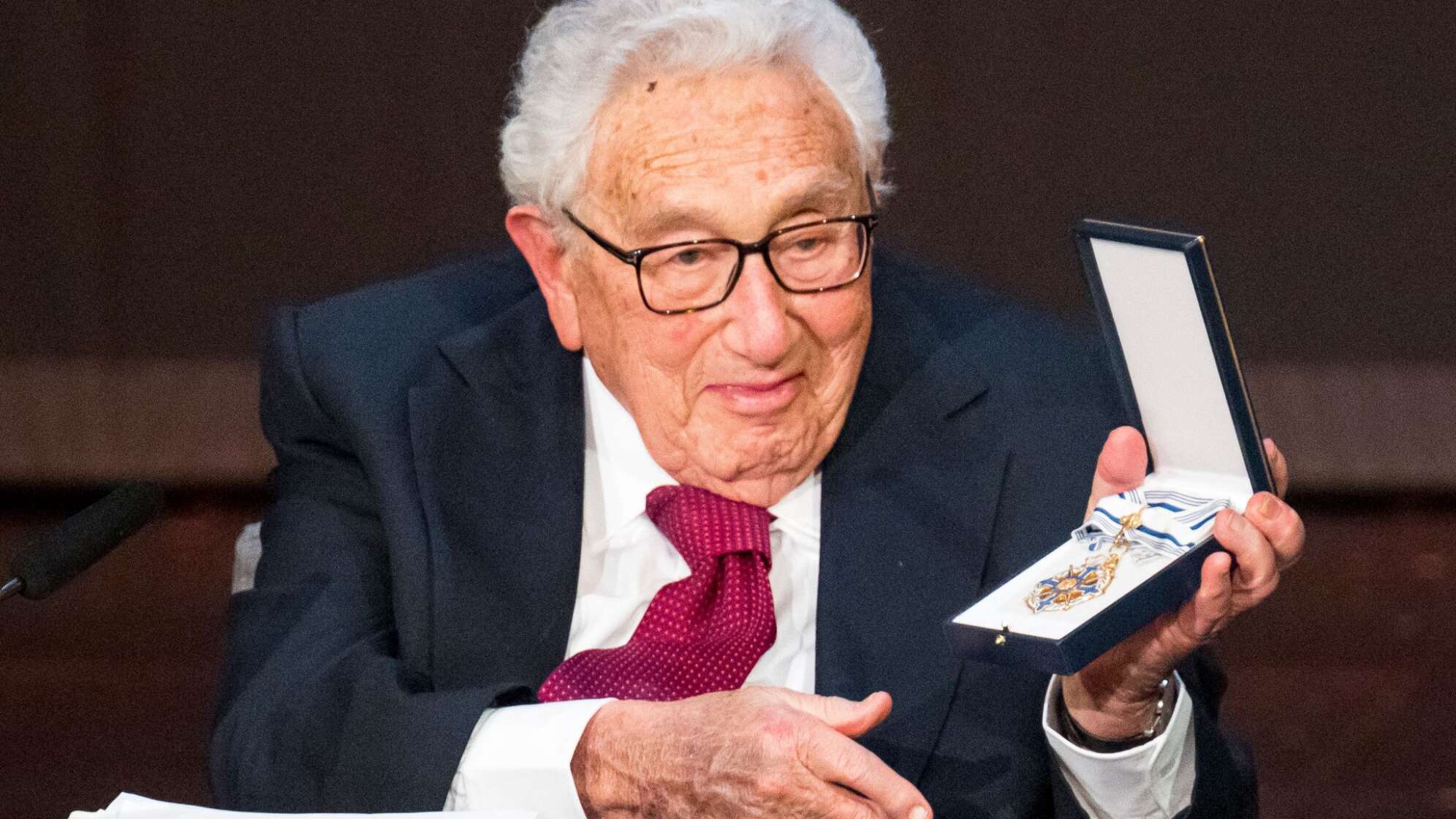 Fest zum 100. Geburtstag von Ex-US-Außenministers Kissinger
