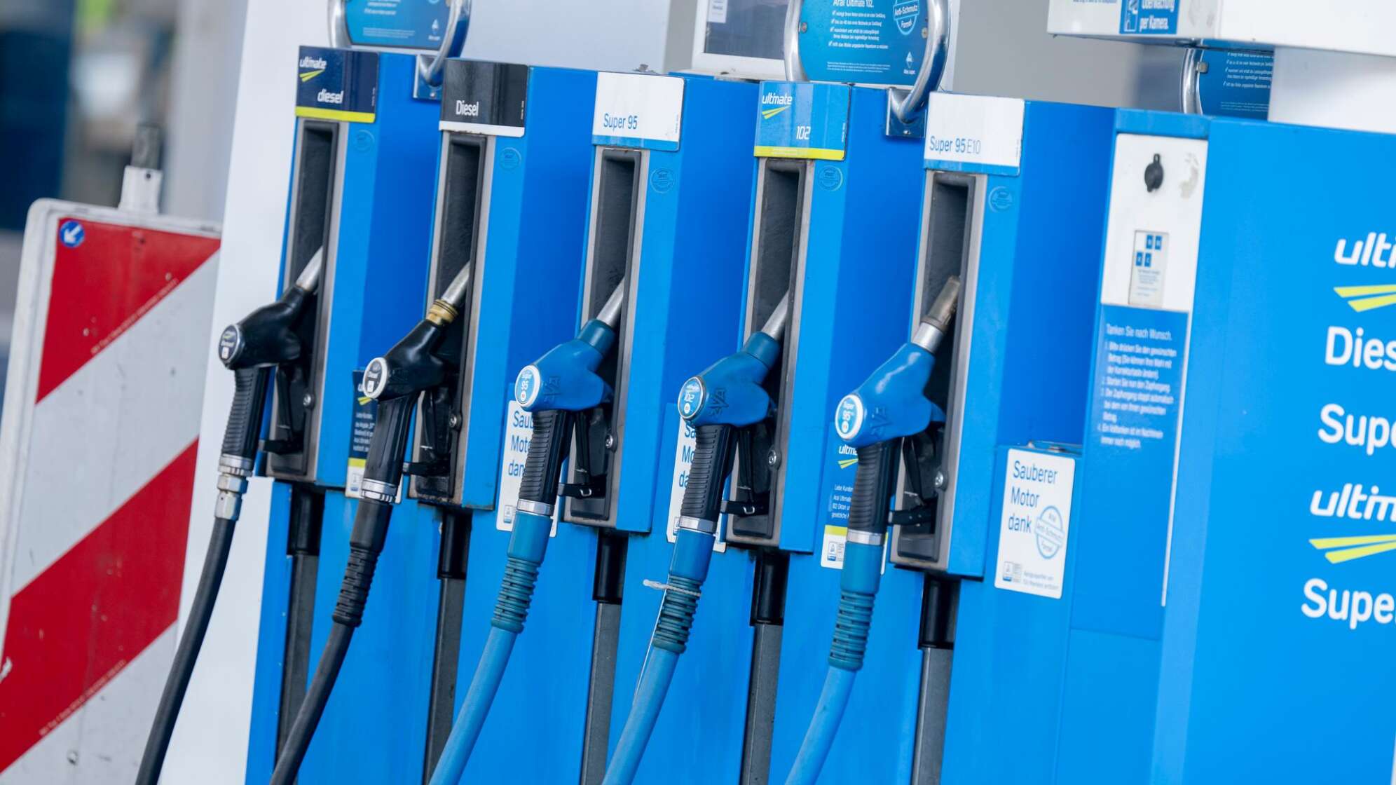 Kraftstoffpreise an der Tankstelle