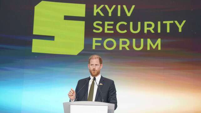 Prinz Harry überraschend in Kiew eingetroffen