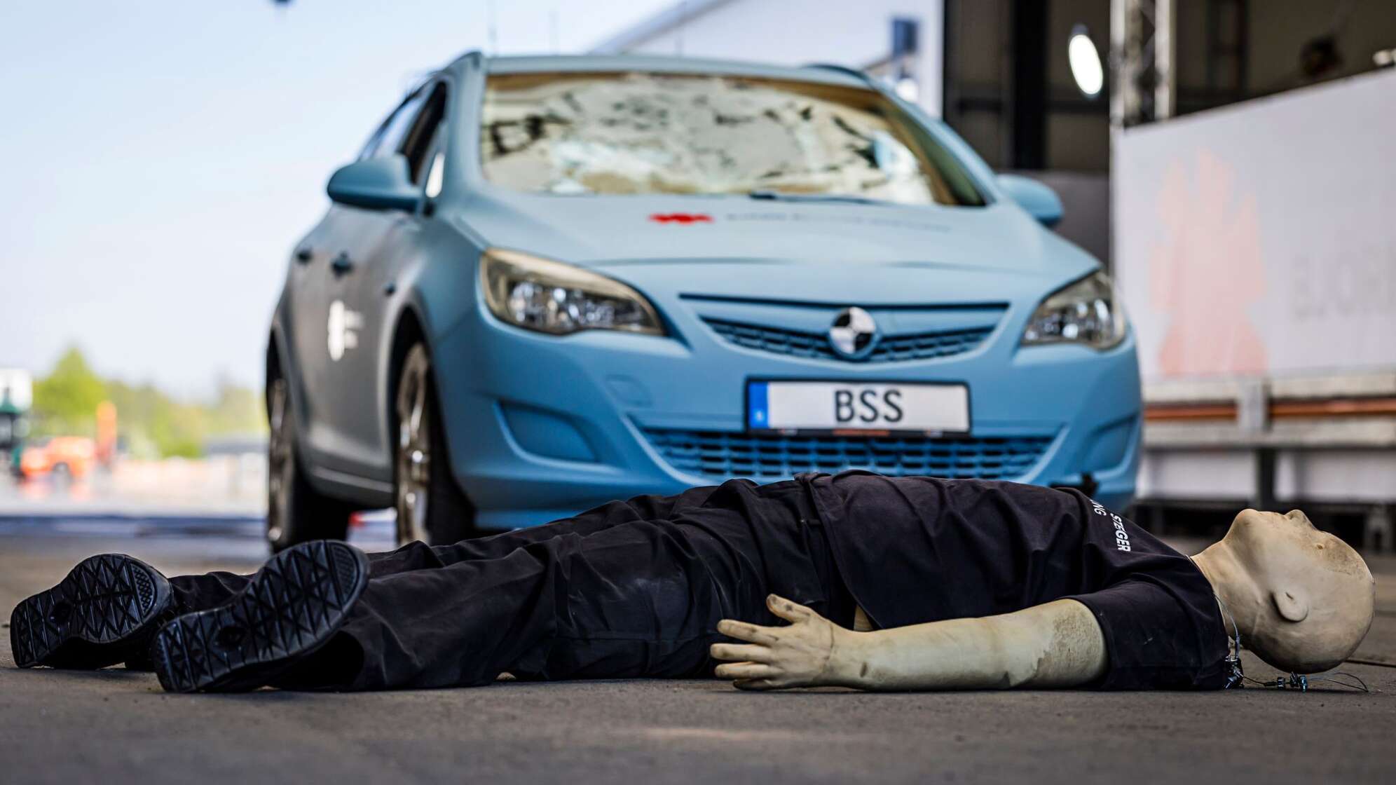 Björn Steiger Stiftung mit Crashtest