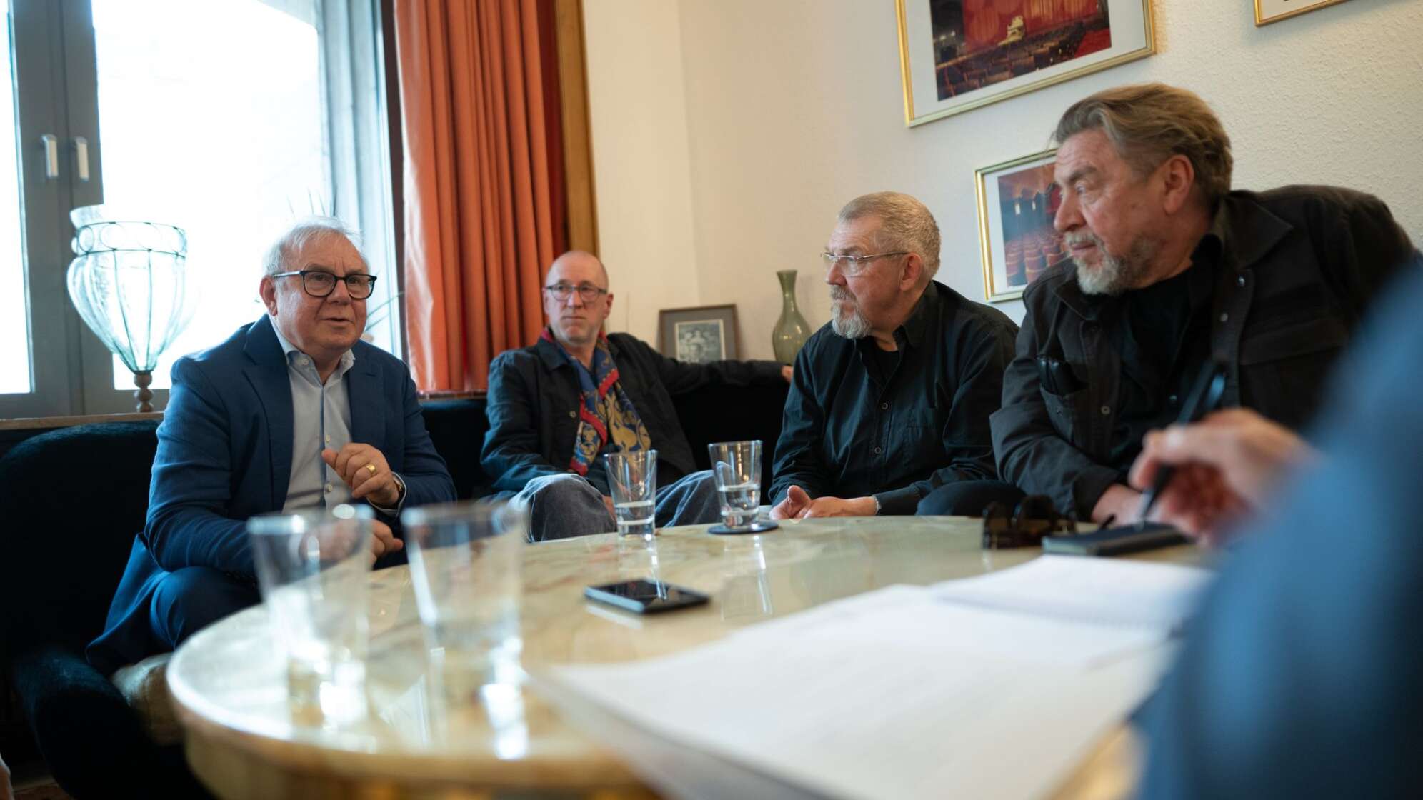 Joachim Król und Armin Rohde