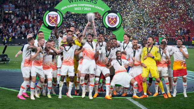 West Ham gewinnt Conference League: Erster Titel seit 1965