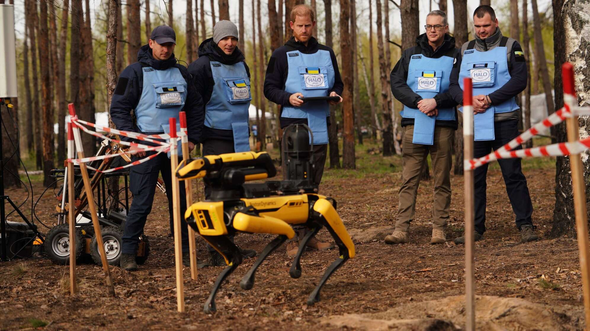 Prinz Harry in Butscha