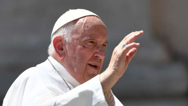 Papst erwarten nach OP Tage der Erholung - Termine offen