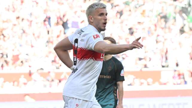 Pokal-Finalist VfB lässt Punkte gegen Werder liegen