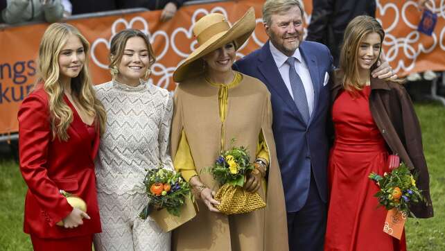 Niederländer feiern ihren König - aber nicht alle machen mit