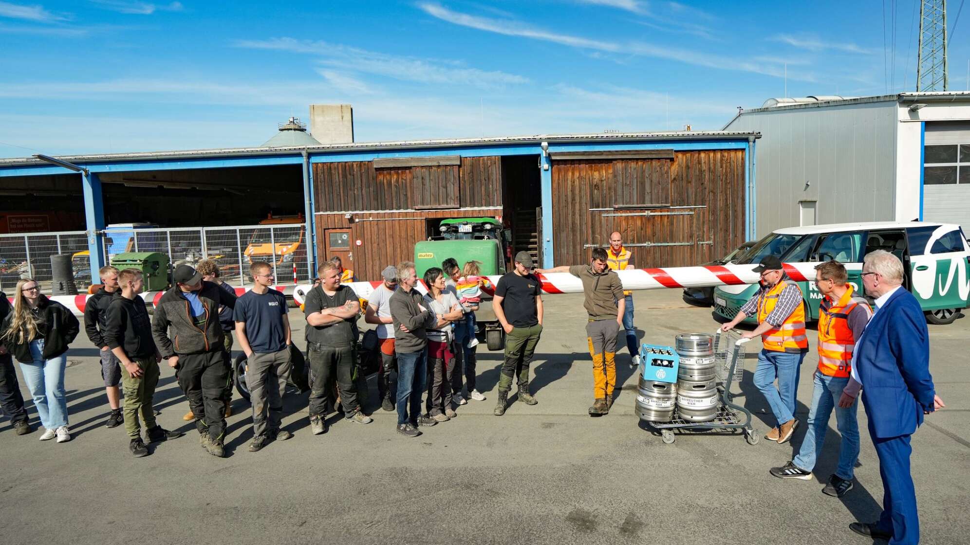 Maibaum-Diebstahl in Bayreuth