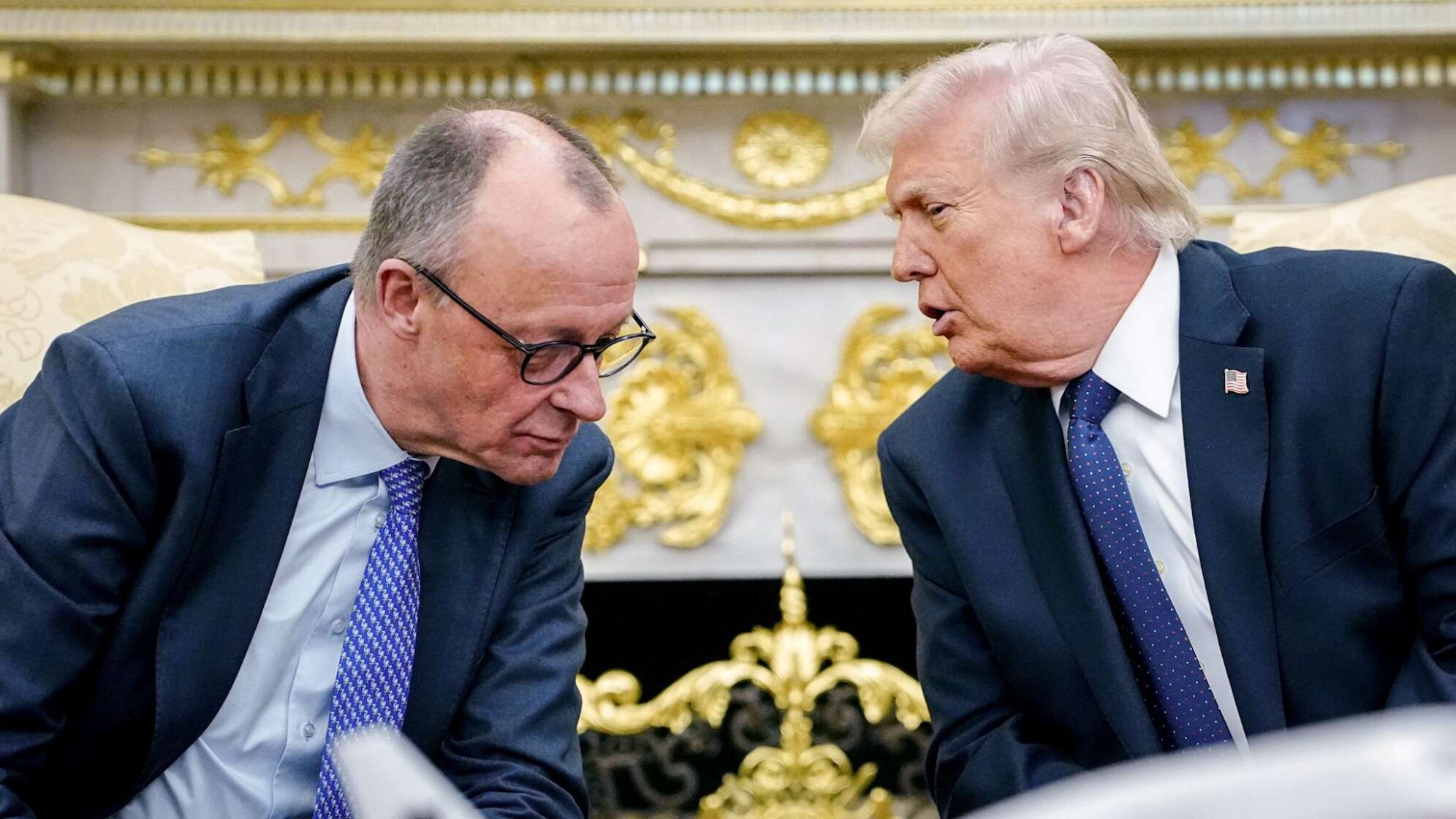 US-Präsident Trump und Bundeskanzler Merz