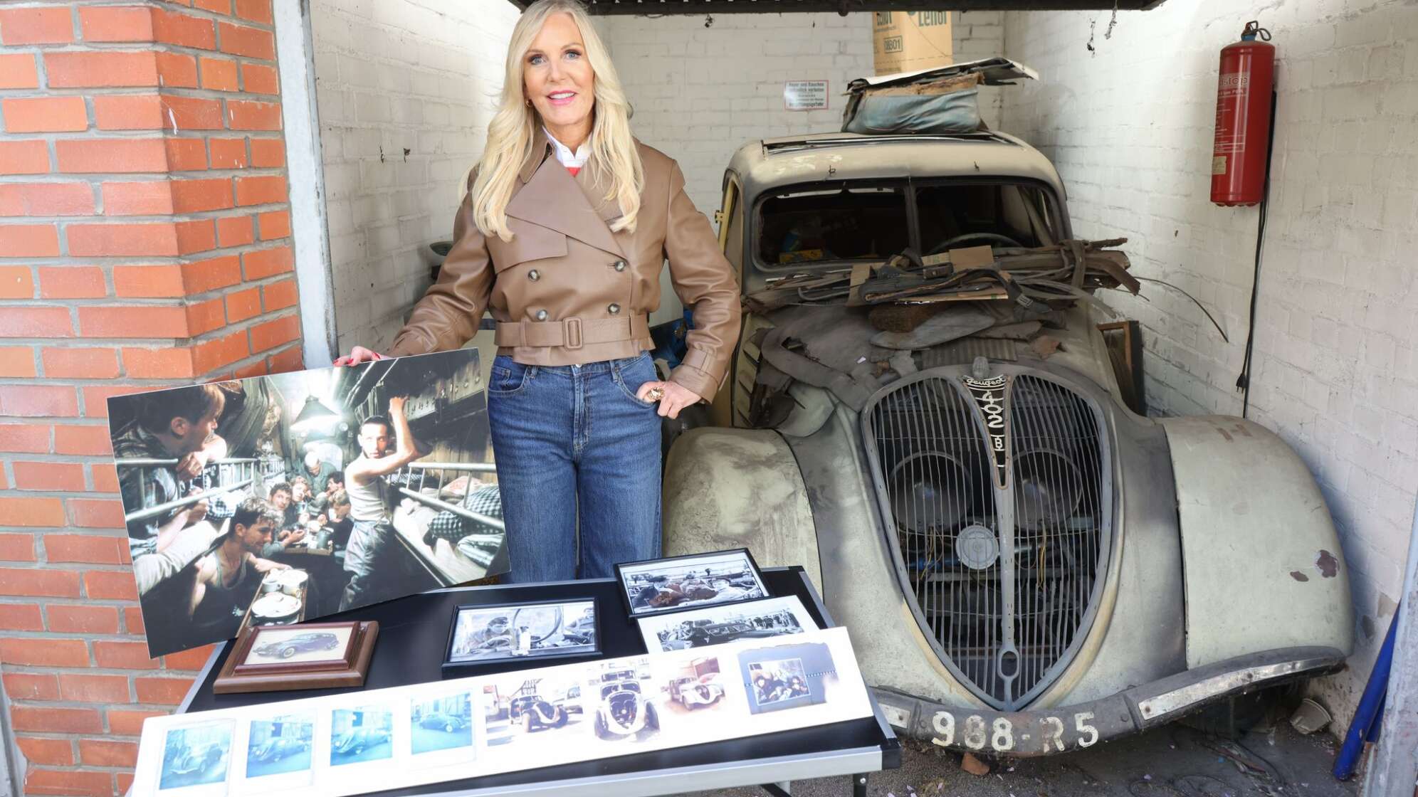 Jan Fedders Witwe findet wertvollen Oldtimer