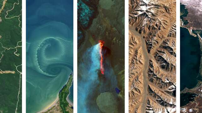 NASA-Spiel: Schreibe deinen Namen mit echten Satellitenbildern der Erde – so funktioniert das interaktive Alphabet der NASA