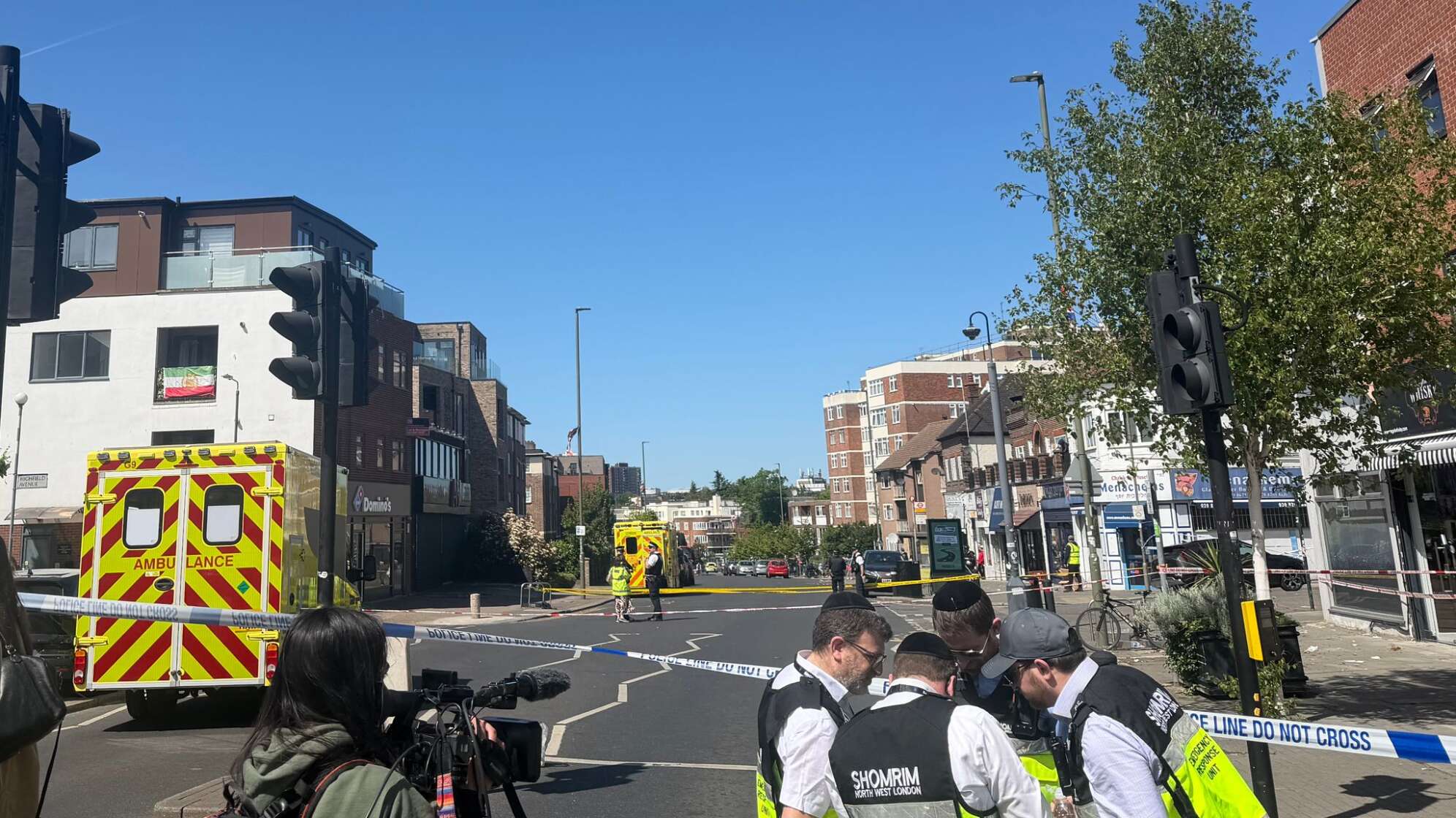 Zwei Verletzte bei Messerangriff in London