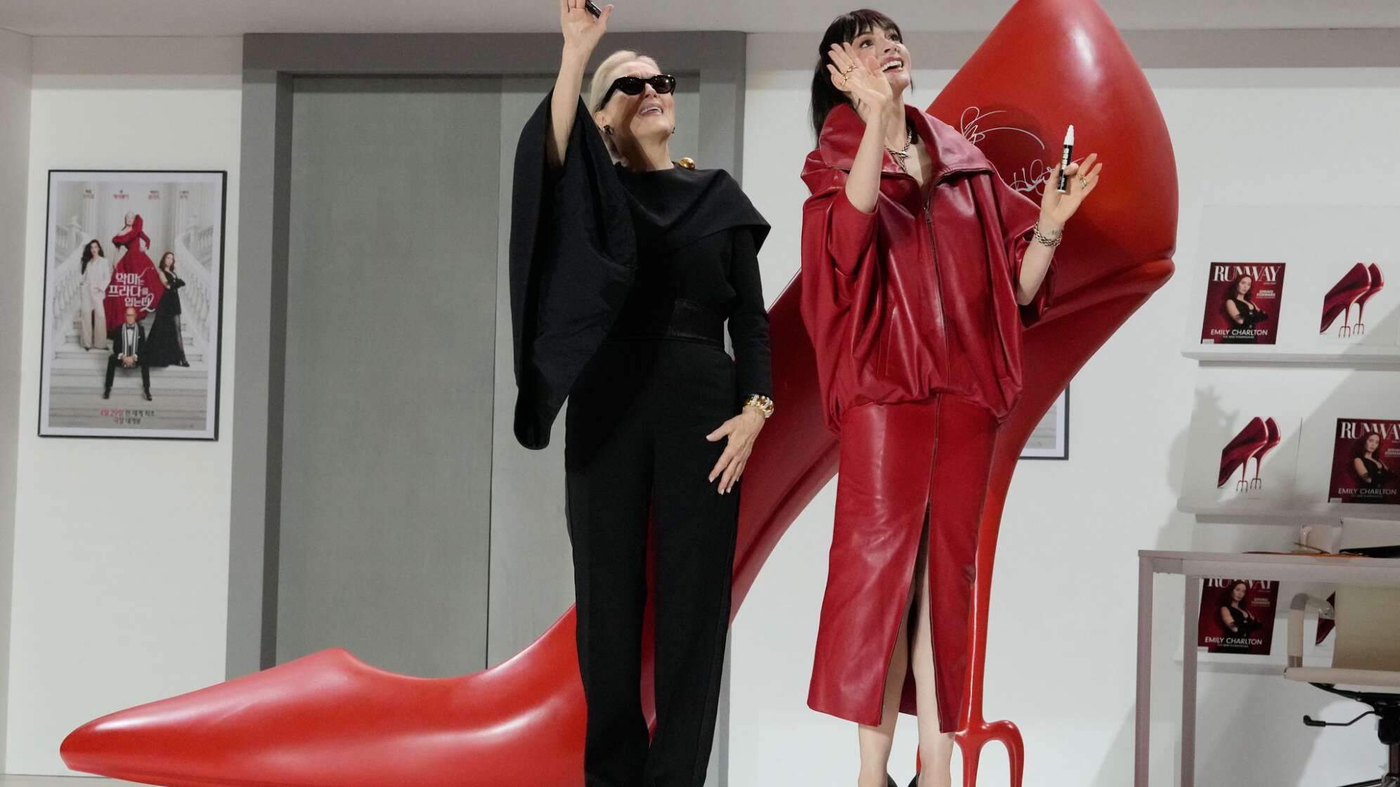 Meryl Streep und Anne Hathaway