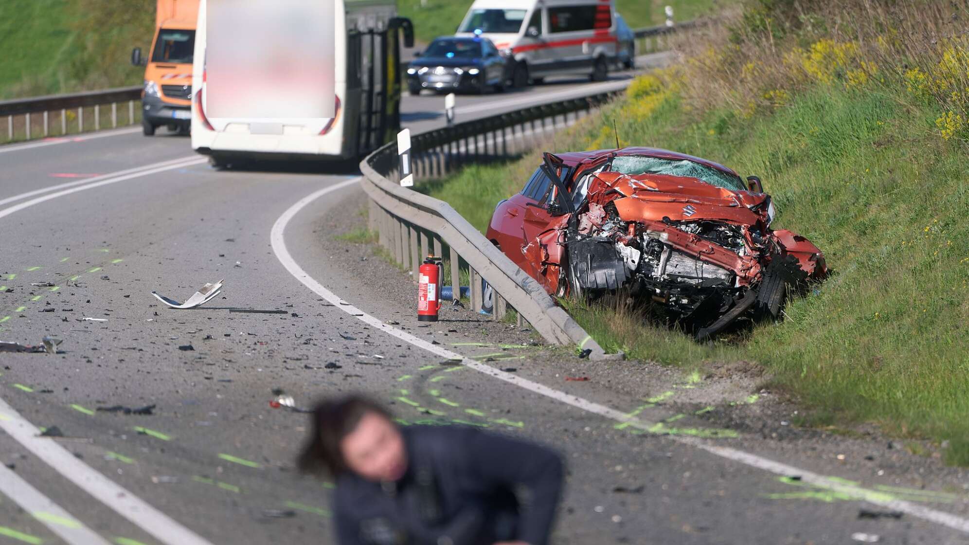 Tödlicher Unfall mit Linienbus