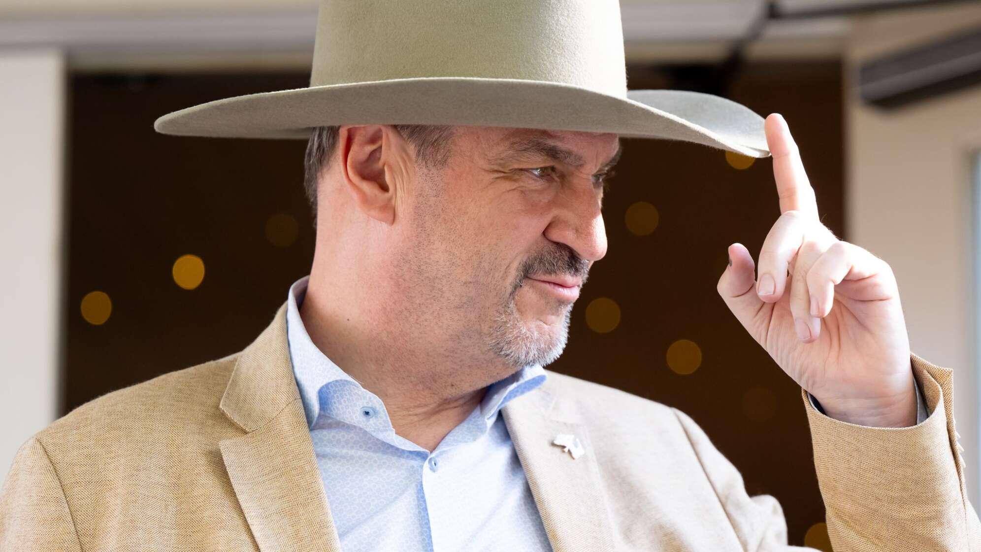 Bayerns Ministerpräsident Söder in den USA