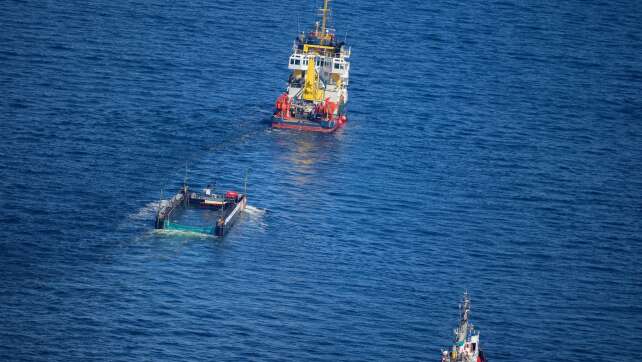 Wal-Transportschiff hat Nordsee fast erreicht