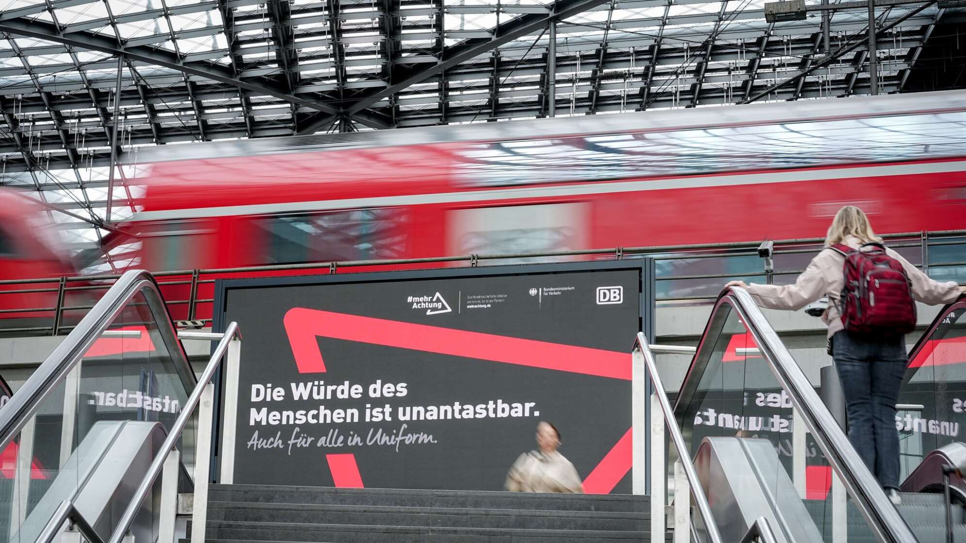 Respektkampagne von Verkehrsministerium und Deutscher Bahn