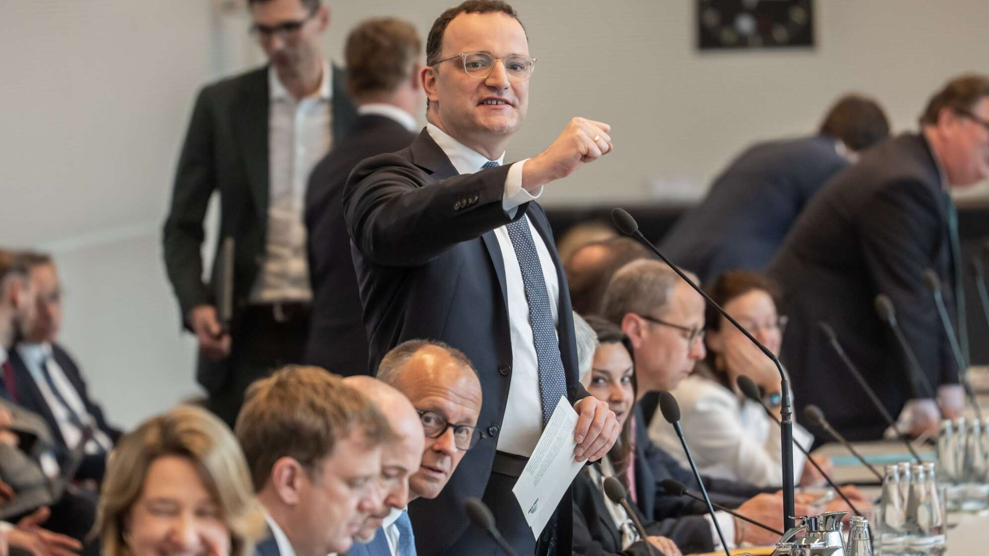 Sitzungen und Statements der Bundestagsfraktionen-Union