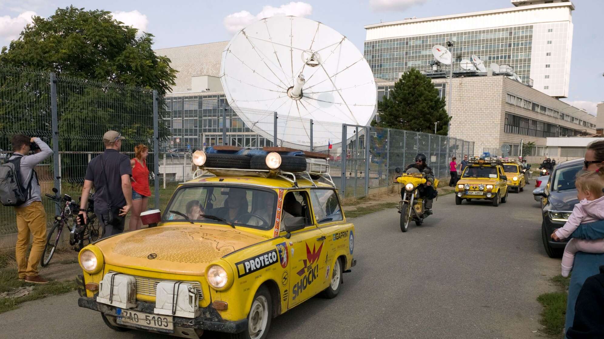 Das Sendezentrum des tschechischen Fernsehens CT