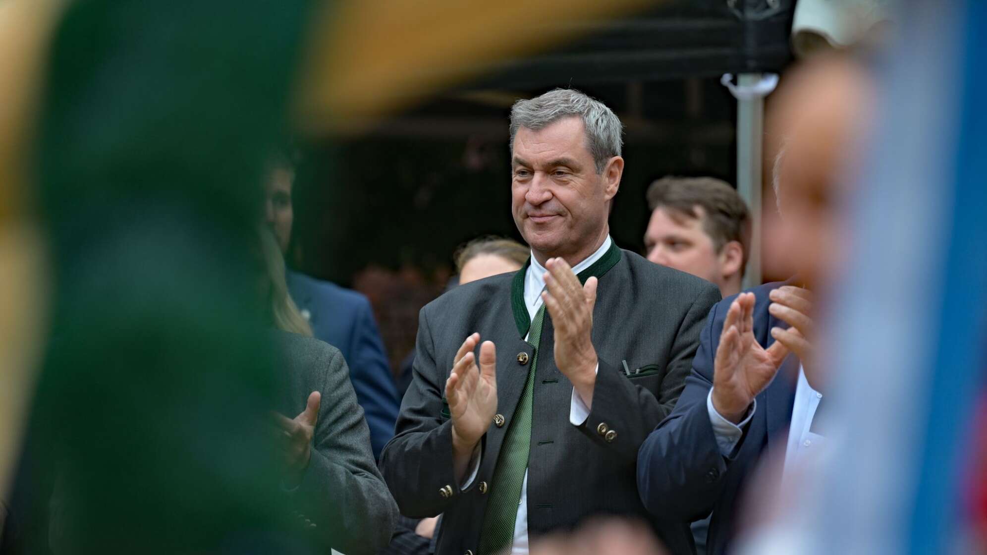 Ministerpräsident Söder und bayerisches Kabinett in Brüssel
