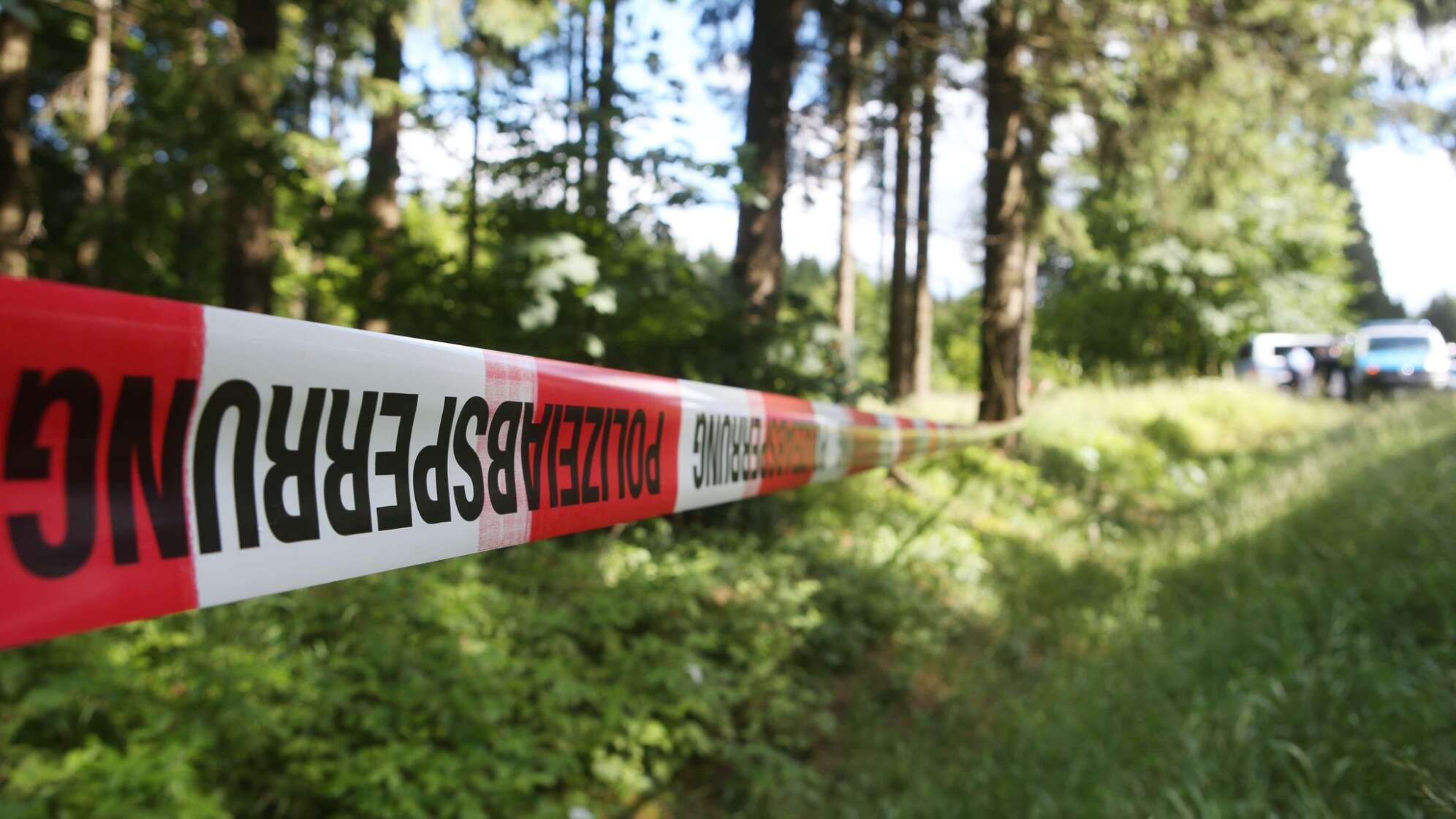 Polizeiabsperrung