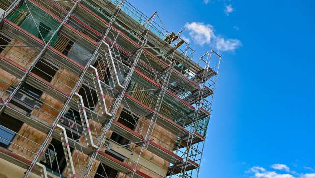 Leichte Belebung im Wohnungsbau in Sicht