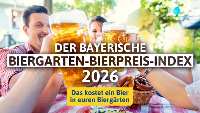 Der ANTENNE BAYERN Biergarten-Bierpreis-Index
