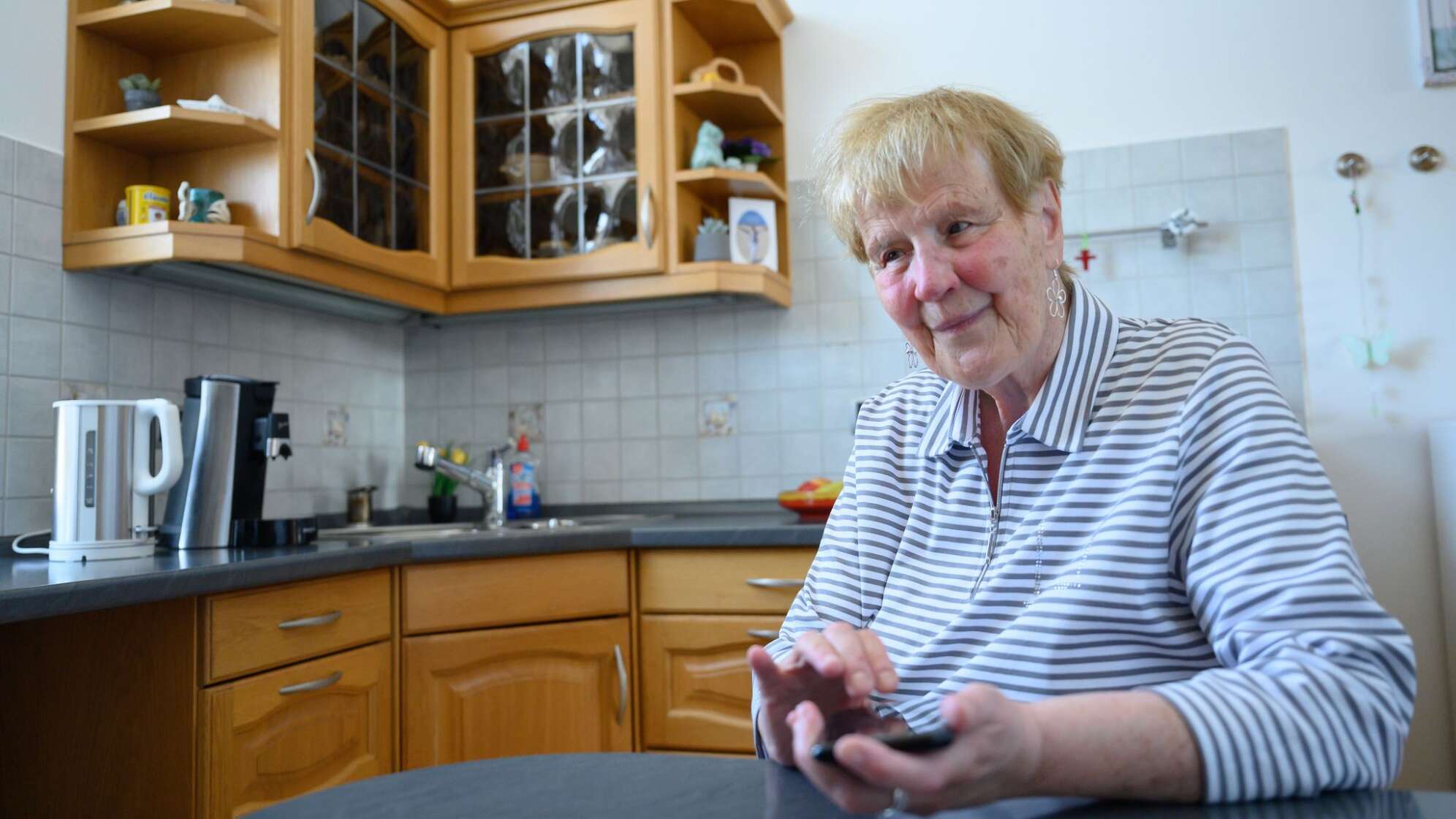 Blinde Patientin Renate S.