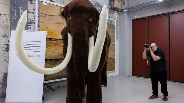 Ruhr Museum mit Weltrekord: größtes gehäkeltes Mammut