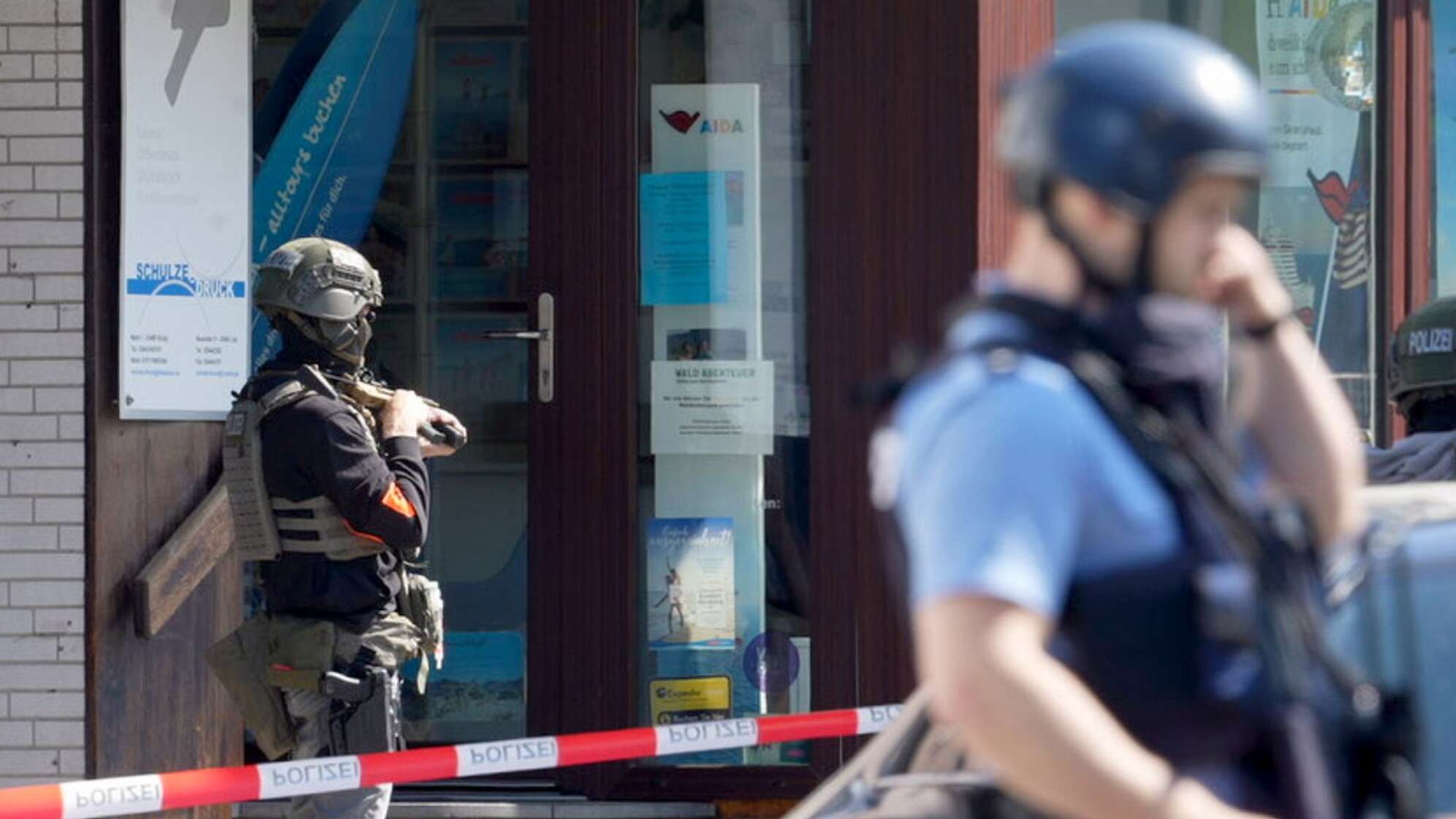 Geiselnahme in einer Bank im rheinland-pfälzischen Sinzig