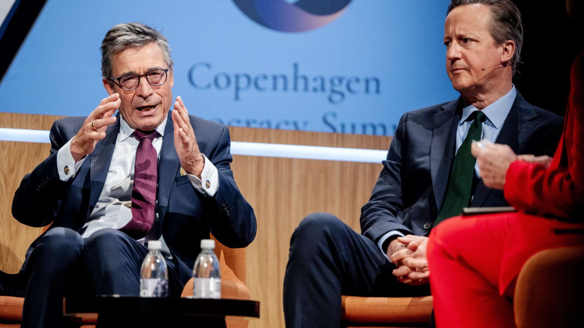 Anders Fogh Rasmussen und James Cameron