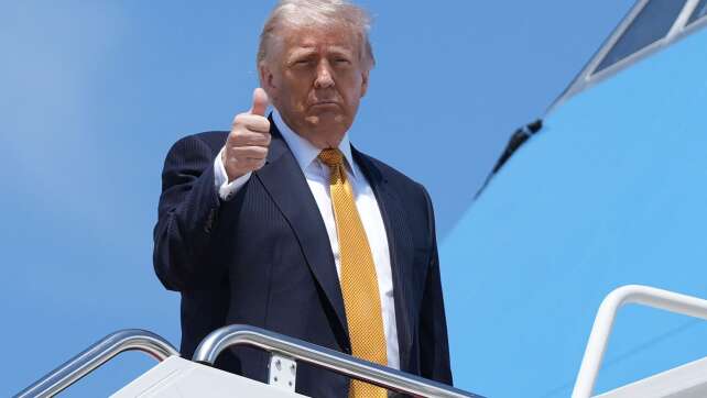 Trump spielt Differenzen mit China über Iran-Krieg herunter
