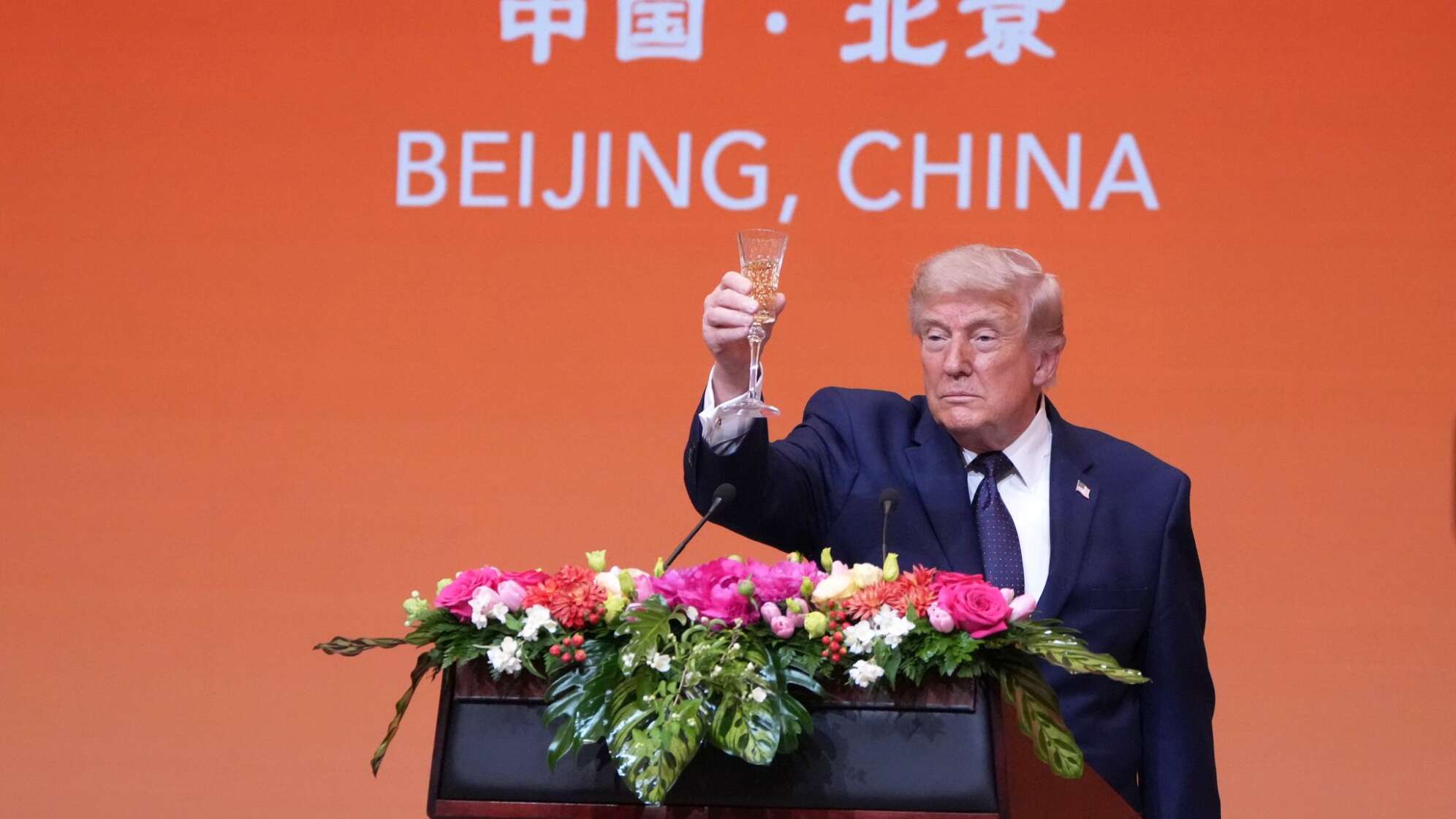 US-Präsident Trump in China