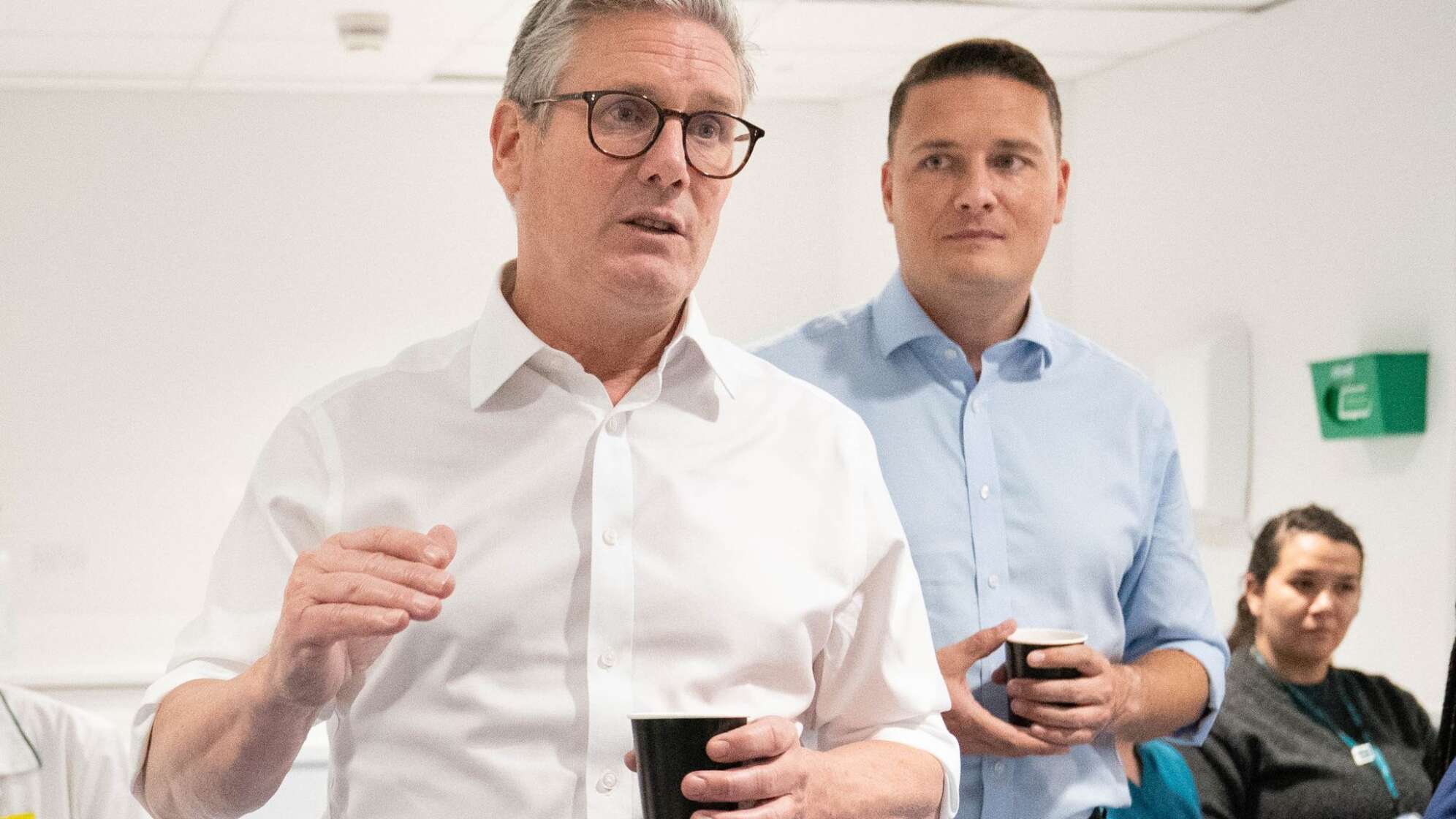 Keir Starmer und Wes Streeting