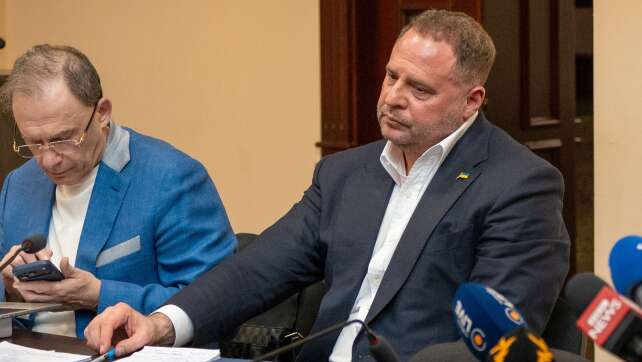Ex-Präsidialamtschef Jermak gegen Kaution auf freiem Fuß