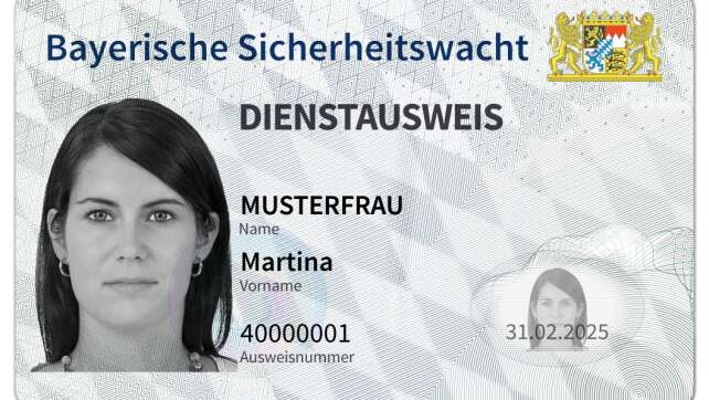 Sicherheitswacht Bayern erhält neuen Dienstausweis