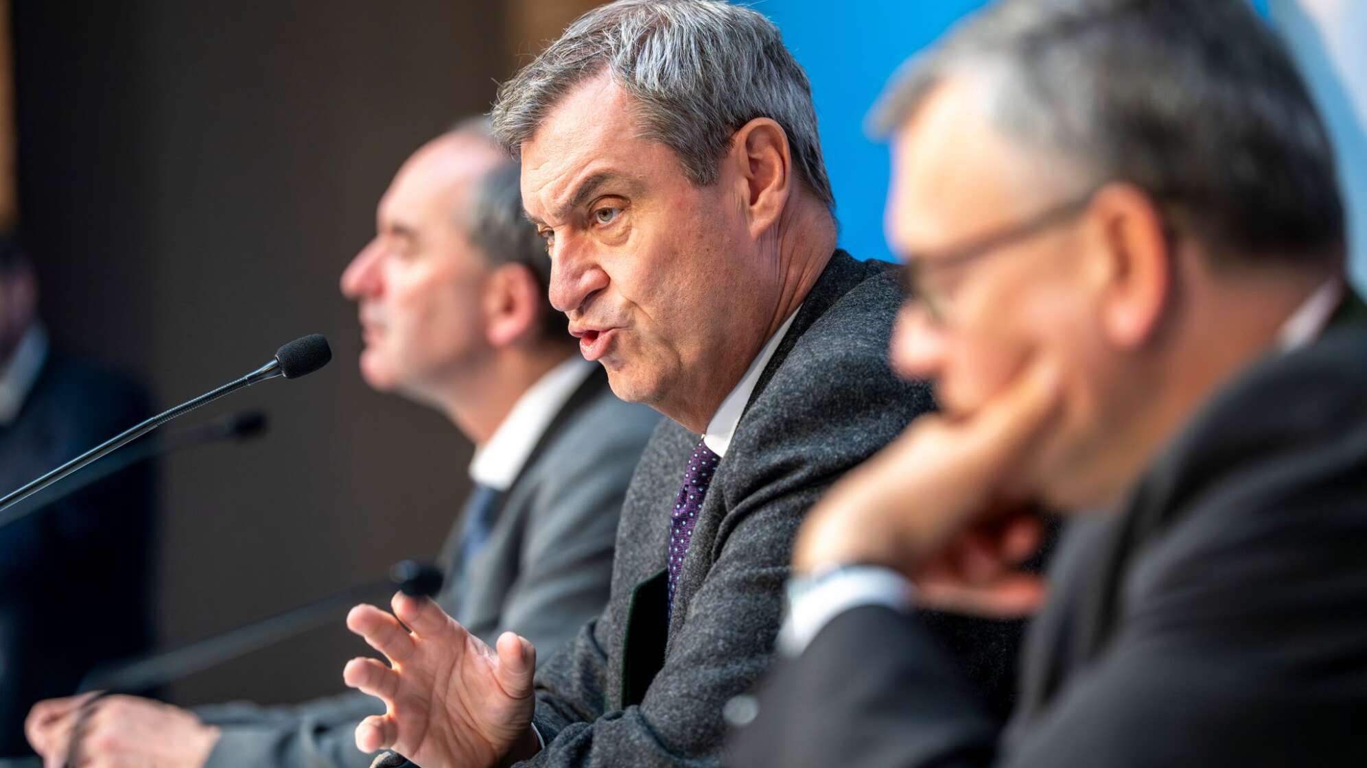 Kabinettssitzung - Pressekonferenz