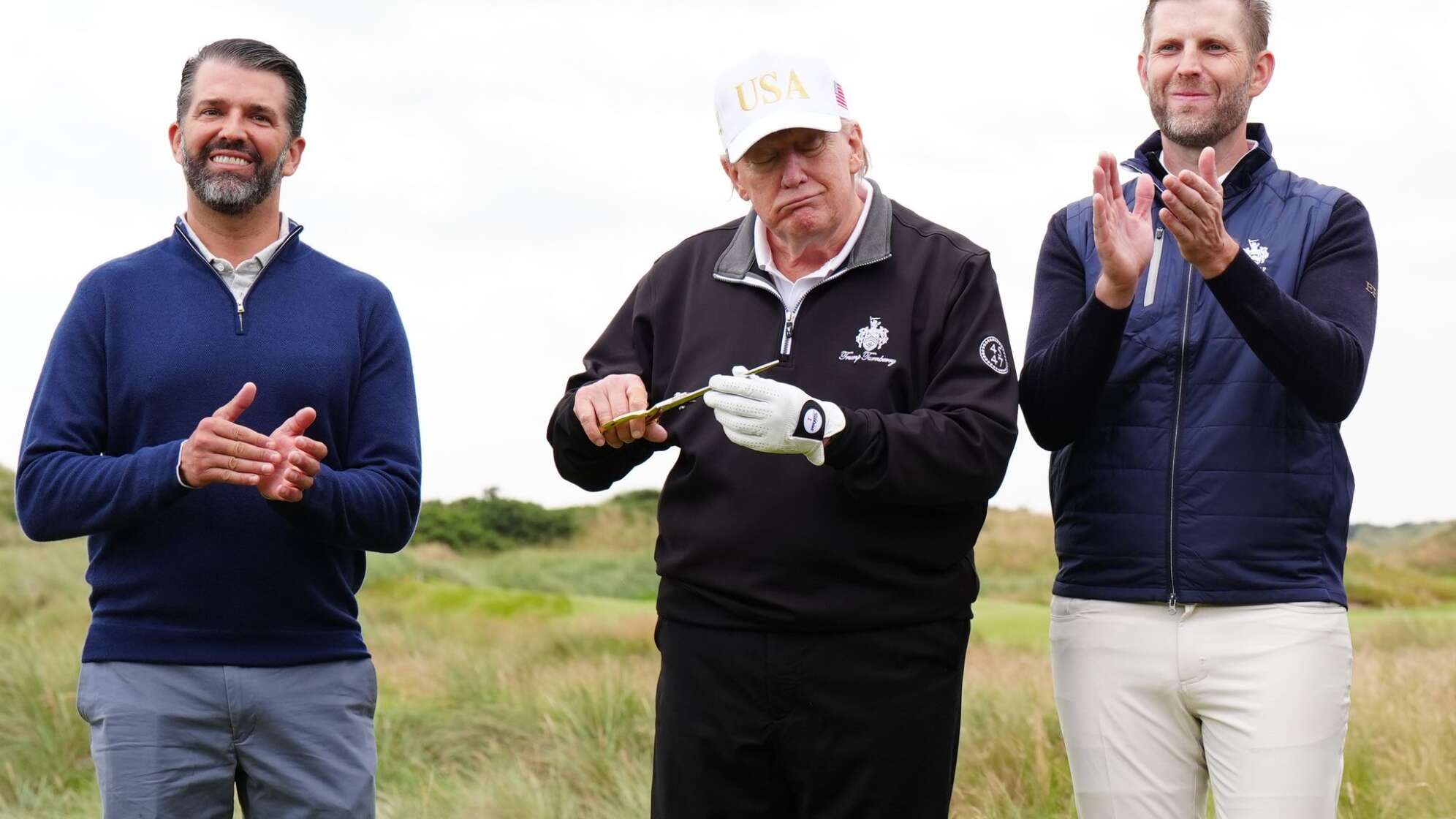 US-Präsident Trump in Schottland