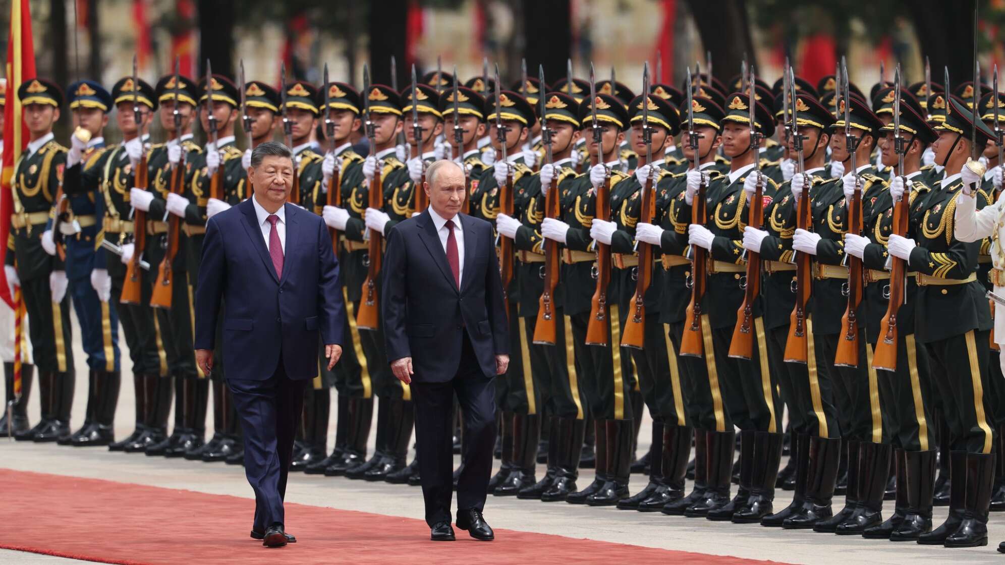 Russlands Präsident Putin in Peking